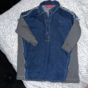 Diesel denim toddler girl dress